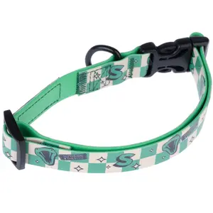 Collier Harry Potter Slytherin, vert taille S : 25 - 36 cm de tour de ... pas cher