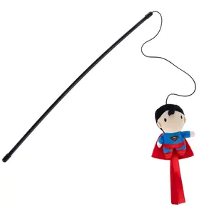 Warner Bros.  DC Canne à pêche Superman 101cm pour chat pas cher