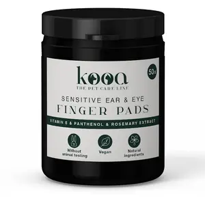 50 doigtiers kooa Sensitive pour les yeux et les oreilles - pour chien pas cher
