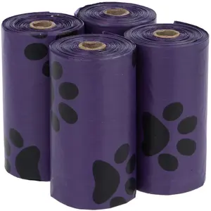 zooplus Exclusive Sacs à excréments parfumés - 4 rouleaux de 15 sacs, coloris violet, senteur lavande pas cher