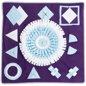 TIAKI Tapis à renifler Formes géométriques 70x70x1cm Chien pas cher