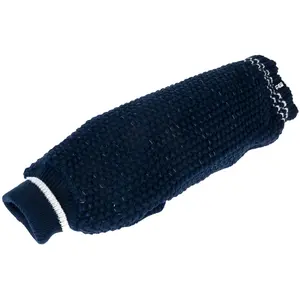 Pull-over TIAKI Reflective Knit, bleu foncé pour chien - longueur du d...Vendu parzooplus-be