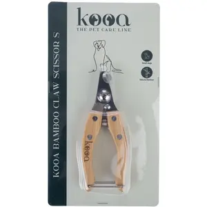 kooa Ciseaux à griffes en bambou S 12,7x4,7x1,4cm Chien & Chat pas cher