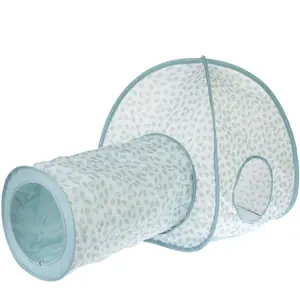TIAKI Nature Tente tunnel 32x16x23cm chat pas cher