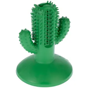 TIAKI Jouet à mâcher Cactus en caoutchouc Ø9,5x12cm chien pas cher