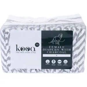 kooa Couches avec charbon actif Taille : S pour chiennes pas cher