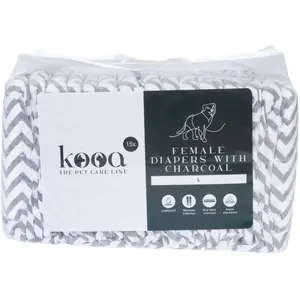 kooa Couches avec charbon actif Taille : L pour chiennes pas cher
