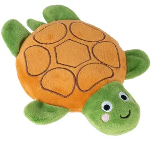 Tortue silencieuse avec couineur TIAKI - L16,6 x l 19,5cm pas cher