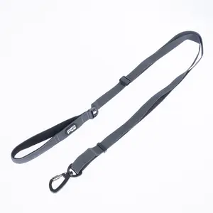 Laisse TIAKI grise pour chien 150 - 200 cm pas cher