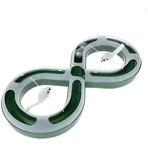 Jouet TIAKI Circuit de jeu avec balles et souris pour chat - 1 jouet pas cher