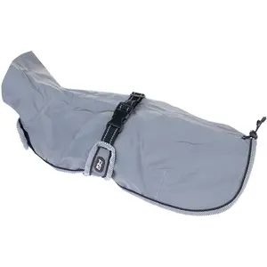 Manteau TIAKI Reflective Steel pour chien - longueur du dos : environ ... pas cher