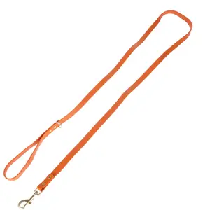 TIAKI  Laisse en PVC hydrofuge, orange, longueur : 200 cm, pour chien pas cher