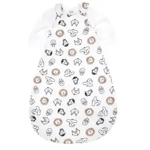 Meyco Baby Animal baby slaapzak rond tweedelig - multicolour - 68/74 pas cher