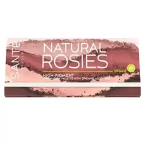 SANTE Naturkosmetik Palette 02 Rosy Shades, fards à paupières végétaliens à l'aloe vera bio et aux pigments de couleur naturels, brillants et mats, pour des yeux naturels et expressifs, 6 x 1 g pas cher