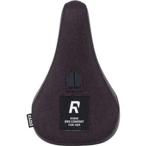 Radio Team Fat Pivotal Selle BMX Noir pas cher
