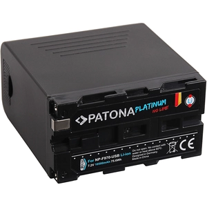 Patona Batterie Platinum type Sony NP-F970, NP-F960, NP-F950 pas cher
