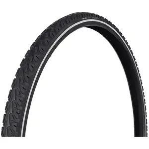 XLC Twilling Buitenband 24 Inch Buitenband Trekking Fiets Draadband ETRTO-maat: 50-507 Zwart pas cher