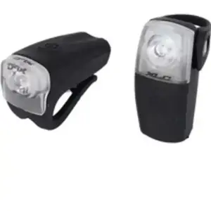 XLC CL-E16 Fietsverlichtingset - LED Inclusief batterijen pas cher