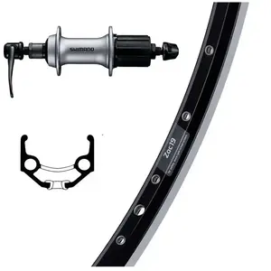Ryde Unisexe - Adulte AceraT3000 Disque Noir/Argent 28x1.75 pas cher