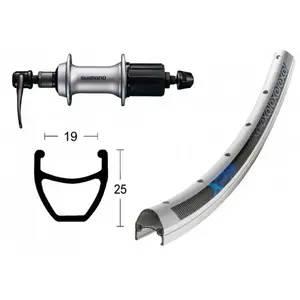 Comparateur de prix : Winora Roue Arrière Exal Xp-19 Qr Shimano Acera T3000