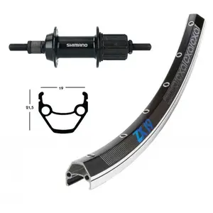 Winora Roue Arrière Mavic Cxp 700 Qr Shimano 105 pas cher