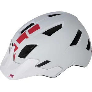Comparateur de prix : XLC Fietshelm MTB - L/XL - Wit/Rood - BH-C30