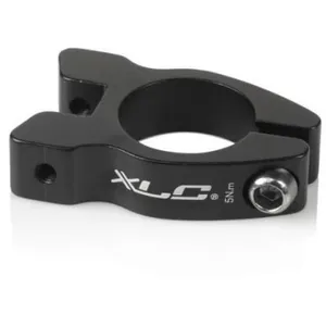 Comparateur de prix : Collier de selle XLC avec oeillets pour porte-bagages - noir - 31,6 mm