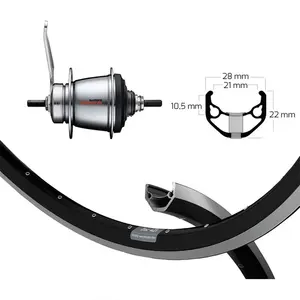Winora Roue Arrière Ryde Zac 421 Skid Shimano 7s pas cher