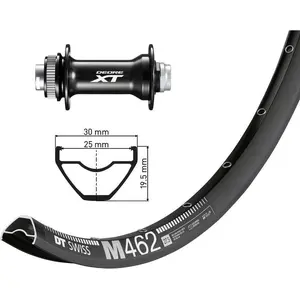 Winora Roue Avant Dt Swiss M462 Shimano Deore Xt 8010 29´´ Cl Disc pas cher