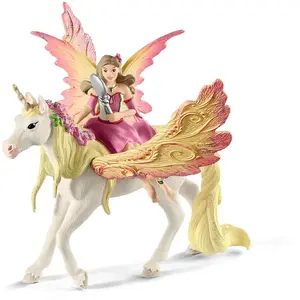 Comparateur de prix : Figurine SCHLEICH - Fée Feya et une licorne ailée - Gamme bayala®