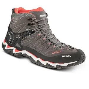 Meindl Lite Hike Lady GTX - Wandelschoenen - Dames Anthracite / Rose 4... pas cher