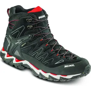 Meindl Lite Hike GTX Zwart Rood Heren Wandelschoenen pas cher