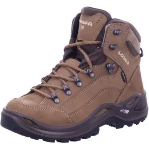 Chaussures de randonnée - Lowa - Renegade Mid Wide Gtx - Marron - Respirantes - Pour femmes pas cher