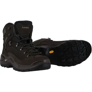 Chaussures de Randonnée LOWA Renegade Gtx Mid Marron - Homme/Adulte - Respirant pas cher