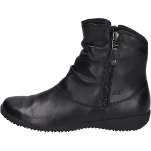 Bottines Femme - Josef Seibel - Naly 40 - Cuir Noir - Hauteur Moyenne - Confortables et Élégantes pas cher