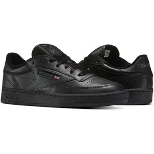 Reebok Club C 85 Sneakers Heren - Intense Black/White-Gum - Maat 43 pas cher