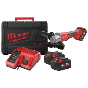 Meuleuse Brushless 18V 125mm, 4,0Ah Milwaukee pas cher