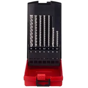 Milwaukee - Coffret de 7 Forets sds+ 4 taillants pour Béton et Béton Armé pas cher