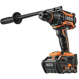 Perceuse percussion Brushless AEG 18V - 2 batteries 6.0Ah - un chargeu...