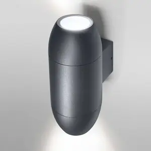 Lumière murale LEDVANCE pour 2x ampoules GU10 - Design extérieur canon - BlancVendu parbol