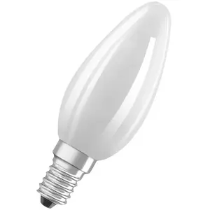 OSRAM Lampe à filaments Star, E14-base, verre dépoli,Blanc froid (4000... pas cher