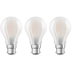 OSRAM - Led standard full glass 7W B22 blanc chaud boite de 3 pas cher