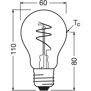 Comparateur de prix : Ampoule LED Vintage OSRAM Classic - Blanc - E27 - 4,9W - 470lm