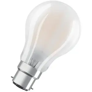 OSRAM Ampoule LED B22 standard dépolie 11 W équivalent à 94 W blanc chaud pas cher