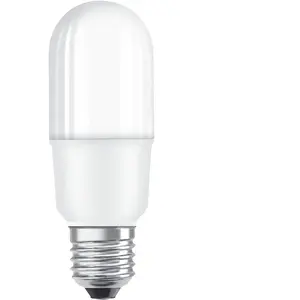 OSRAM Ampoule LED E27 stick dépolie 10 W équivalent à 74 W blanc chaud pas cher