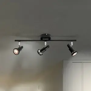 LEDVANCE LED SPOT GU10 3 x 3,4W, 690lm, zwart, 2.700K kleurtemperatuur... pas cher