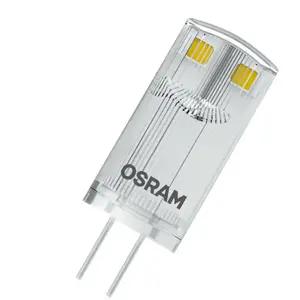 OSRAM Star PIN Lampe à LED, G4-base, verre clair ,Blanc chaud (2700K),... pas cher