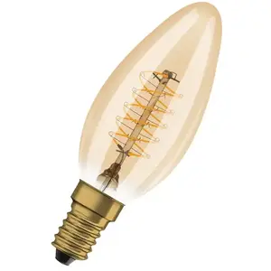 OSRAM vintage 19-6 LED lamp, goudtint, 3,4W, 25-lm pas cher