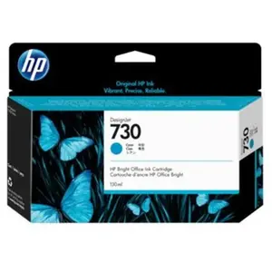 HP 730 - 130 ml - cyan - original - DesignJet - cartouche d'encre - pour DesignJet SD Pro MFP, T1600, T1600dr, T1700, T1700dr, T2600, T2600drVendu parfnac-be