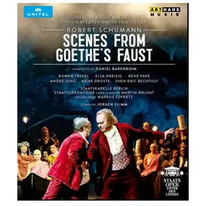 Uvm Distrib Cnt Scènes du Faust De Goethe Staatsoper Unter Den Linden 2017 Blu-ray pas cher